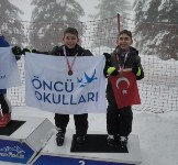 Bursa Okul Sporları Kayak Alp Disiplini’nde Gurur Tablosu