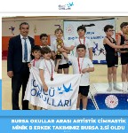 Minik B Erkek Cimnastik Takımımız Bursa 2.si Oldu