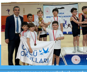 Minik B Erkek Cimnastik Takımımız Bursa 2.si Oldu