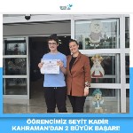 Öğrencimiz Seyit Kadir Kahraman’dan 2 Büyük Başarı!