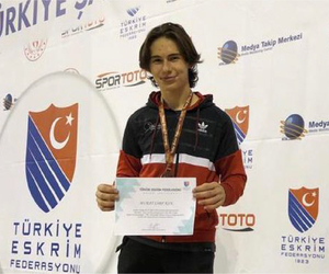 ESKRİM TÜRKİYE ŞAMPİYONASI FİNALLERİNDE ÖNCÜ DERECELERİ