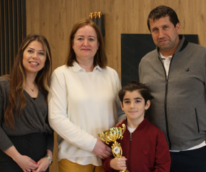 TENİS TURNUVASINDA ÖĞRENCİMİZDEN TÜRKİYE İKİNCİLİĞİ