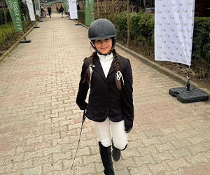 PONY LİGİ 1. AYAK 30 CM KATEGORİSİNDE İKİNCİ OLAN ÖĞRENCİMİZİ KUTLUYORUZ