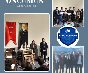 TofaşMUN24 Konferansında MUN kulübü öğrencilerimizden Büyük Başarı!