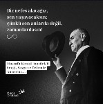 Mustafa Kemal Atatürk’ü sevgi, saygı ve özlemle anıyoruz…