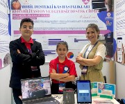 🏆 TÜBİTAK FİNALLERİNDEYİZ! 🏆 Gizem Fideci öğretmenimiz danışmanlığında, öğrencilerimiz Melis Akgün ve Ağa Tuna Batın Sezer tarafından geliştirilen “Mobil Destekli Kas Hastalıkları Rehabilitasyon ve Eg