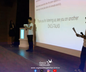 Okulumuzun geleneksel Öncü Talks etkinliği